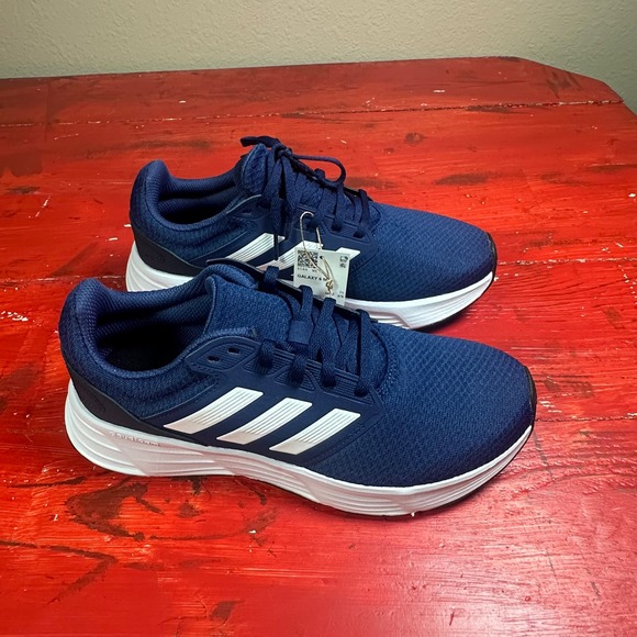 Adidas Galaxy 6 Men's Athletic Sneakers Running Trainers Blue Size 8 GW4139 NIB - Picture 6 of 14